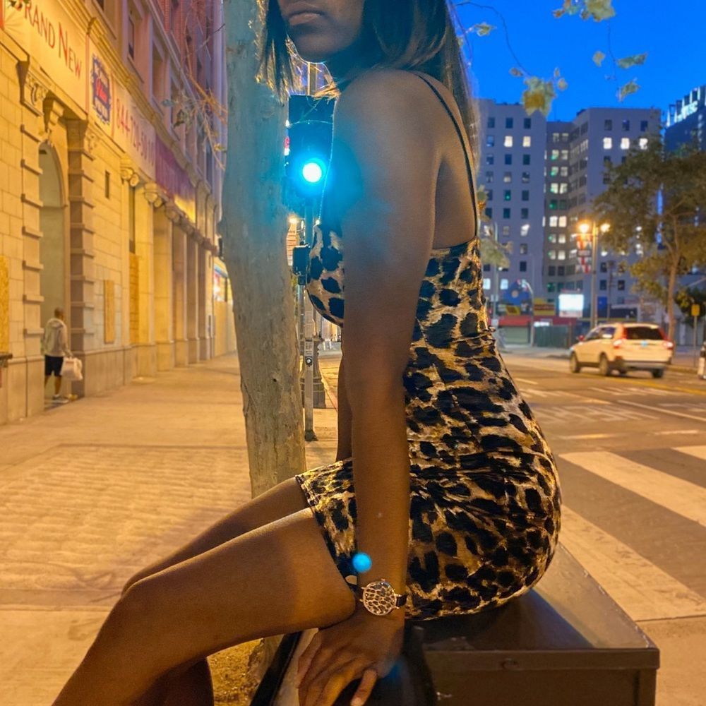 Leopard bodycon dress - Picture 3 of 6